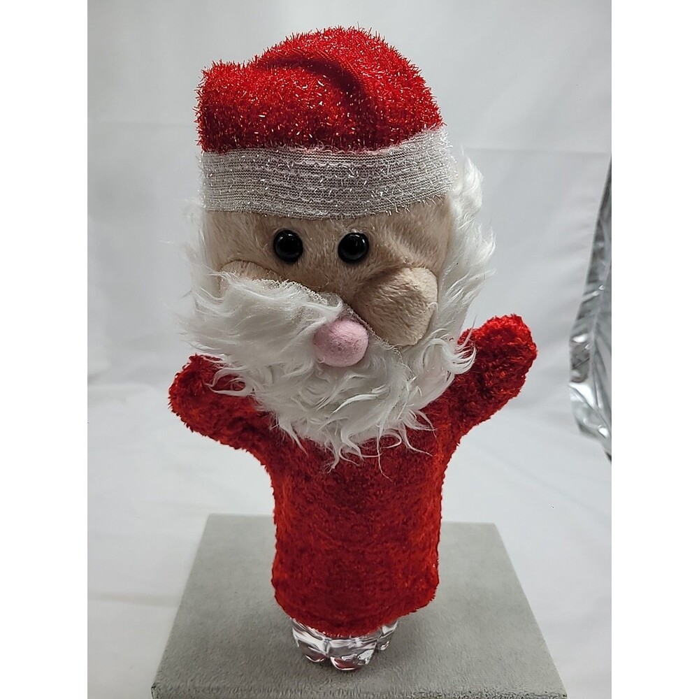 Santa Claus Plush Hand Puppet 2005 Four Star Inc 11"